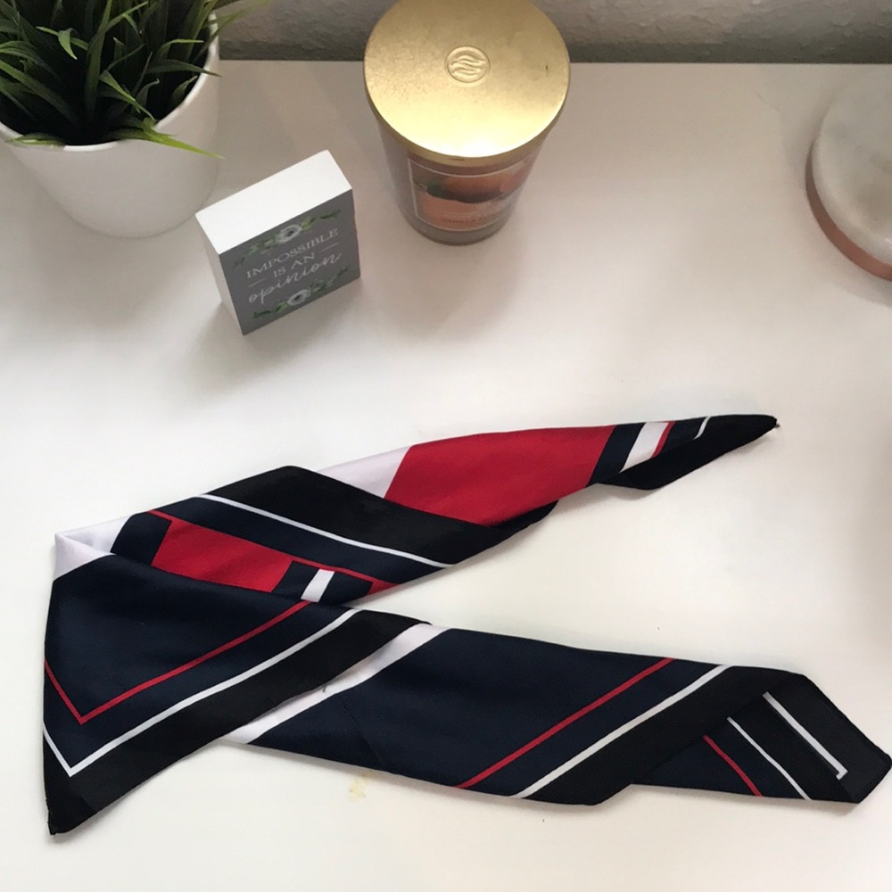 Silk bandana scarf